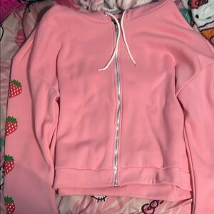 pink strawberry sweater